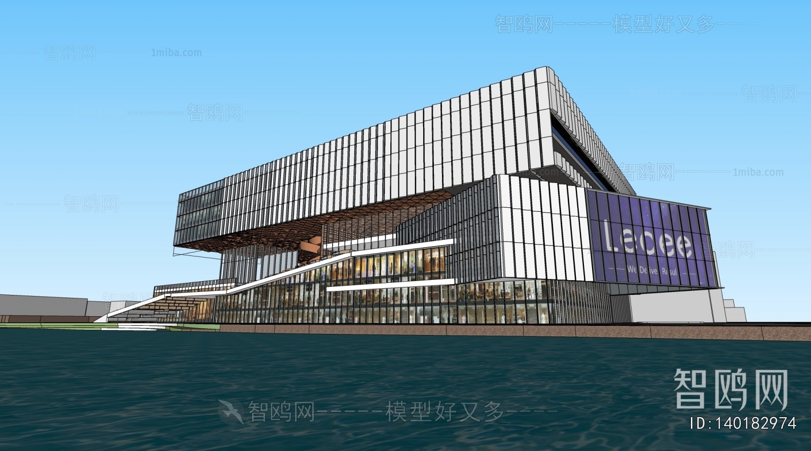 Modern Appearance Of Commercial Building