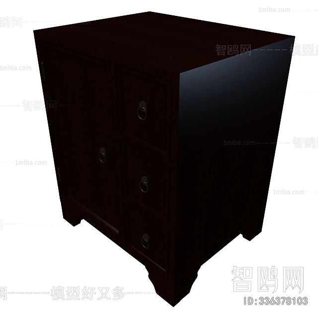 New Chinese Style Side Cabinet