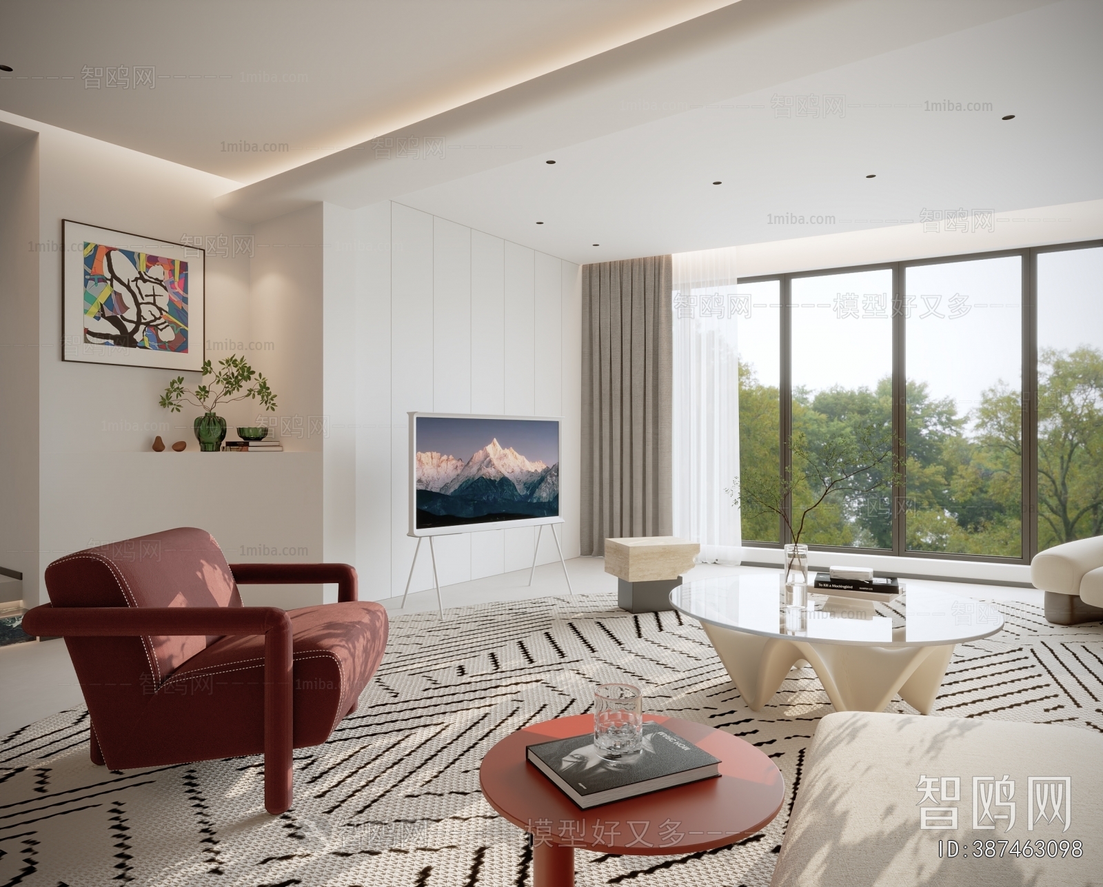 Modern A Living Room