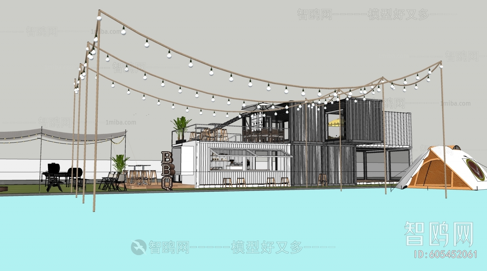 Modern Appearance Of Commercial Building