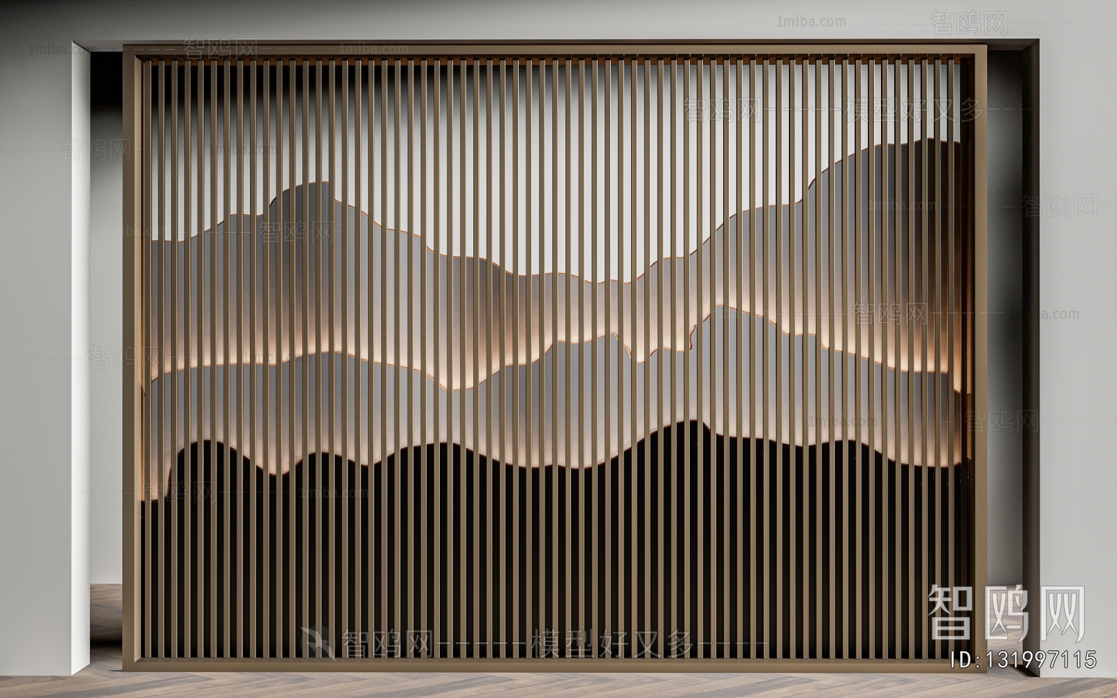 New Chinese Style TV Wall