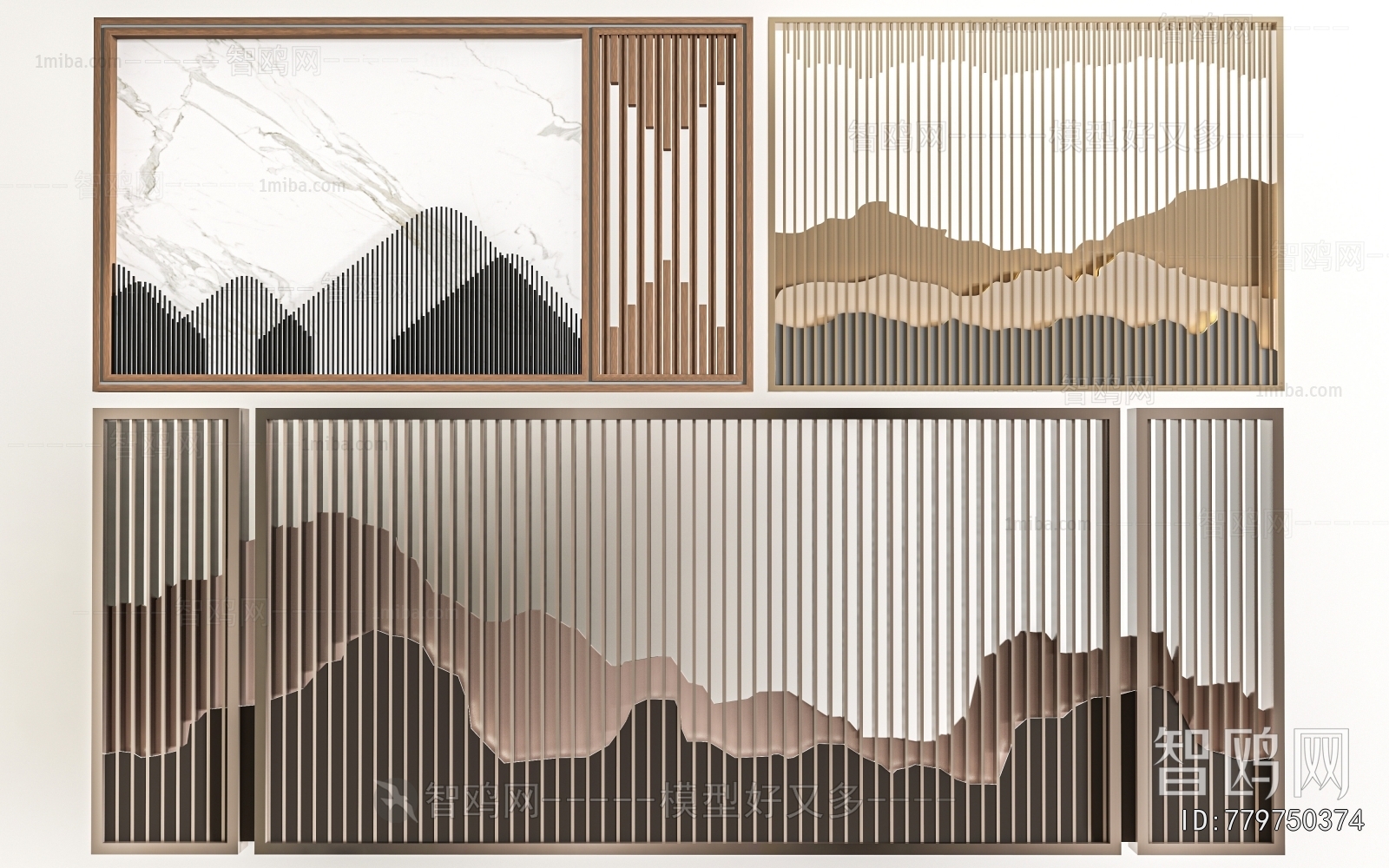 New Chinese Style TV Wall