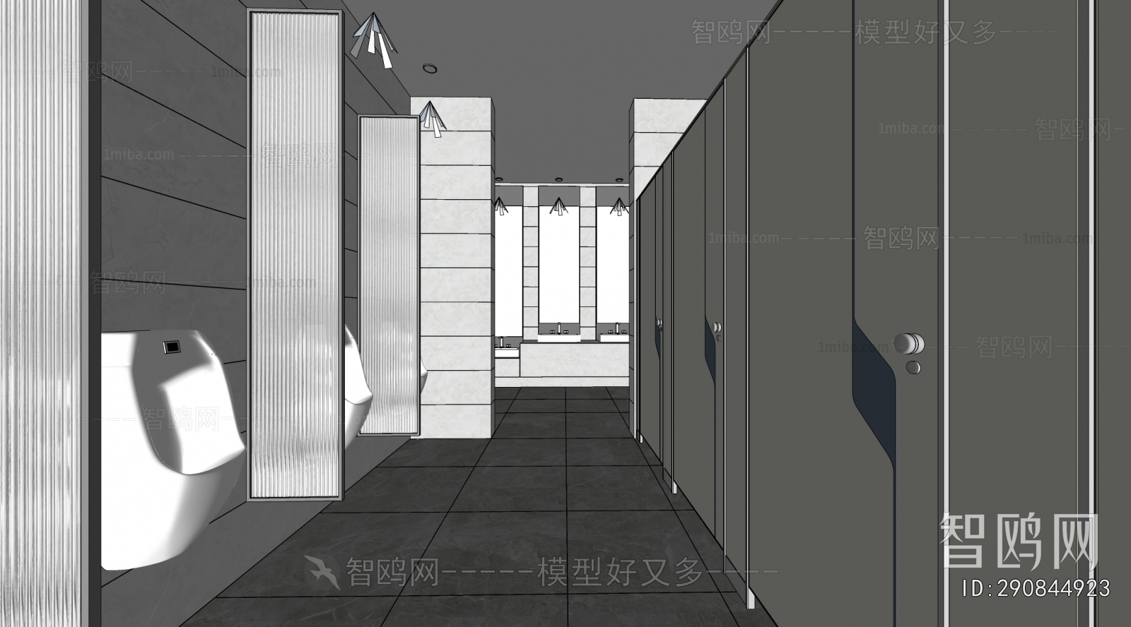 Modern Public Toilet