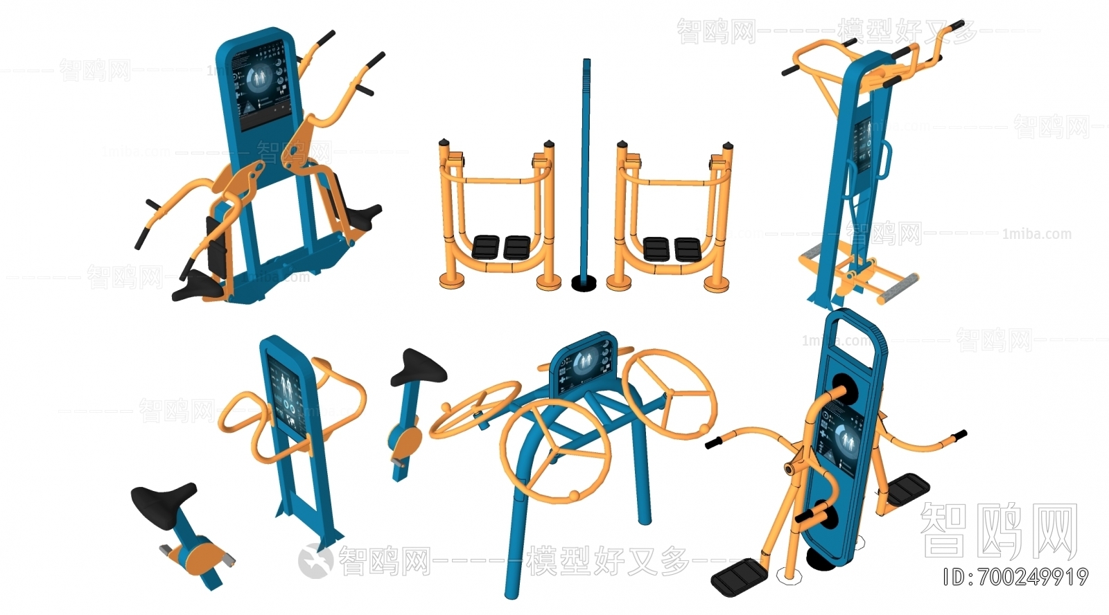 Modern Fitness Equipment