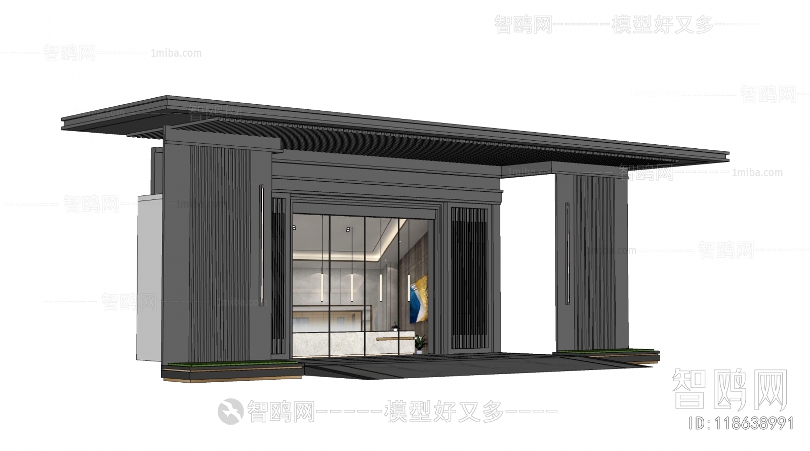 Modern Facade Element