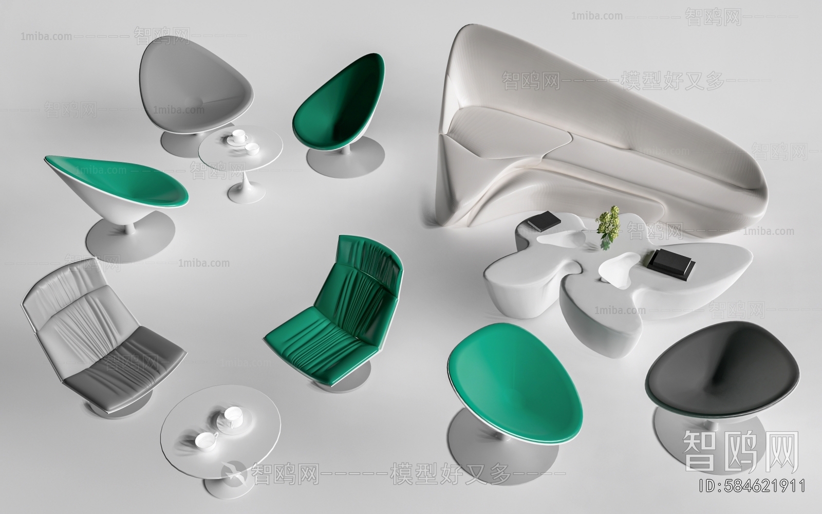 Modern Leisure Table And Chair