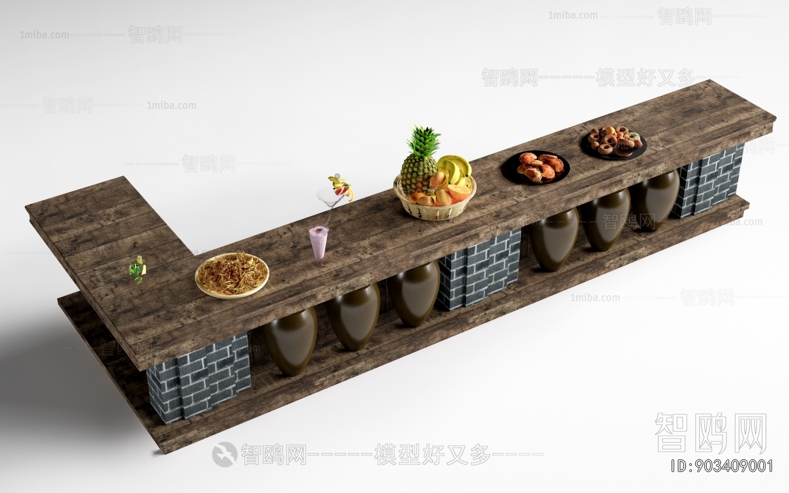 Chinese Style Counter Bar
