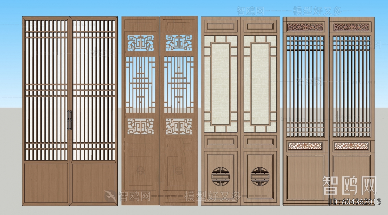 New Chinese Style Door