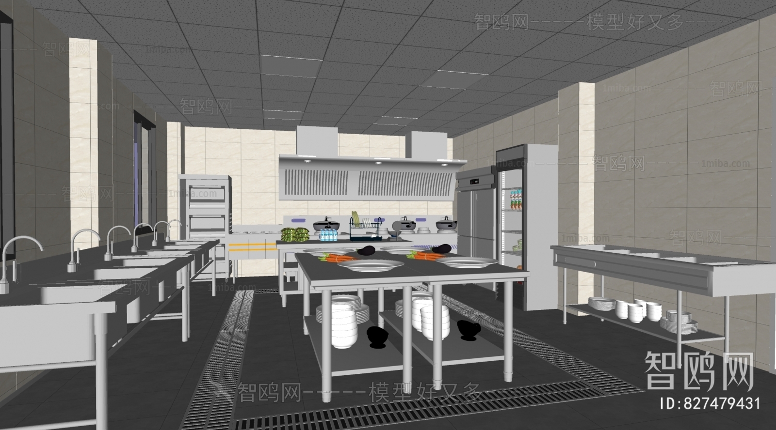 Modern Central Kitchen