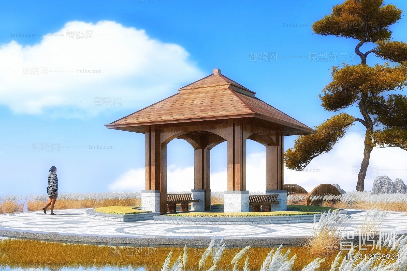 New Chinese Style Pavilion