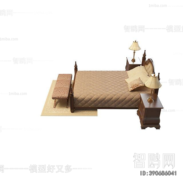 European Style Double Bed