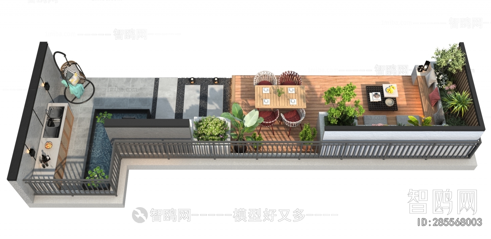 Nordic Style Terrace