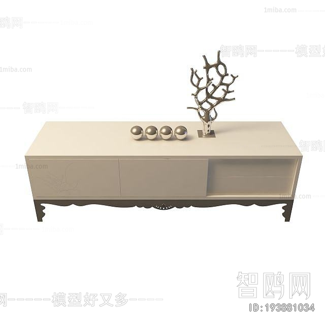 European Style Side Cabinet