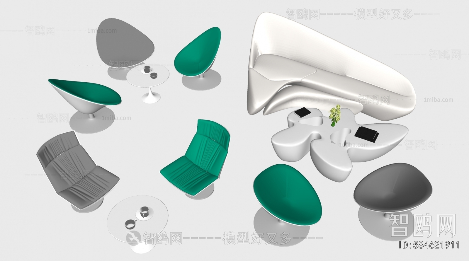 Modern Leisure Table And Chair