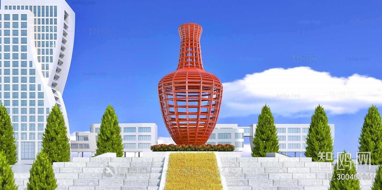 Modern Sculpture Sketch