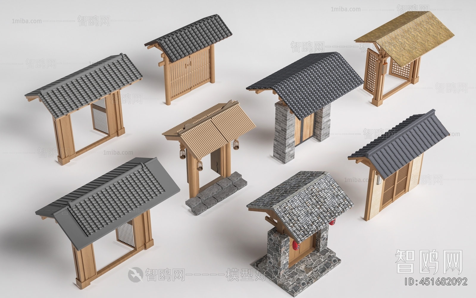 New Chinese Style Facade Element