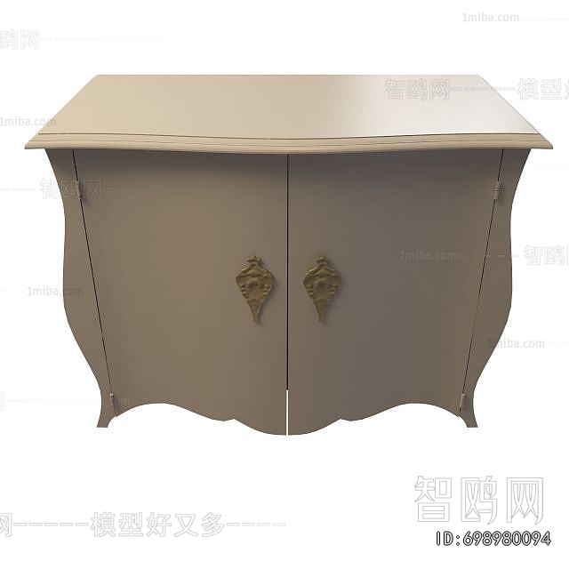 Simple European Style Side Cabinet
