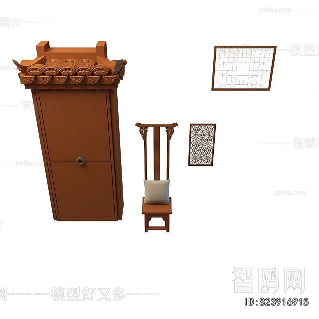 New Chinese Style The Wardrobe