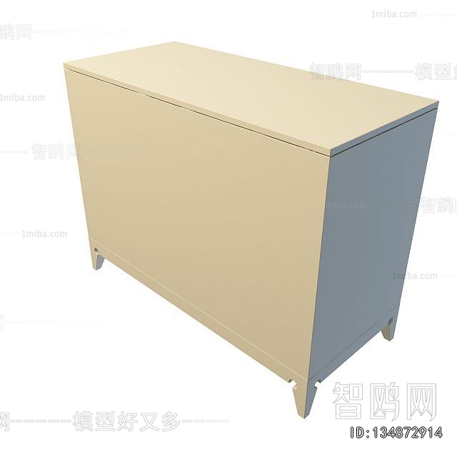 Simple European Style Side Cabinet