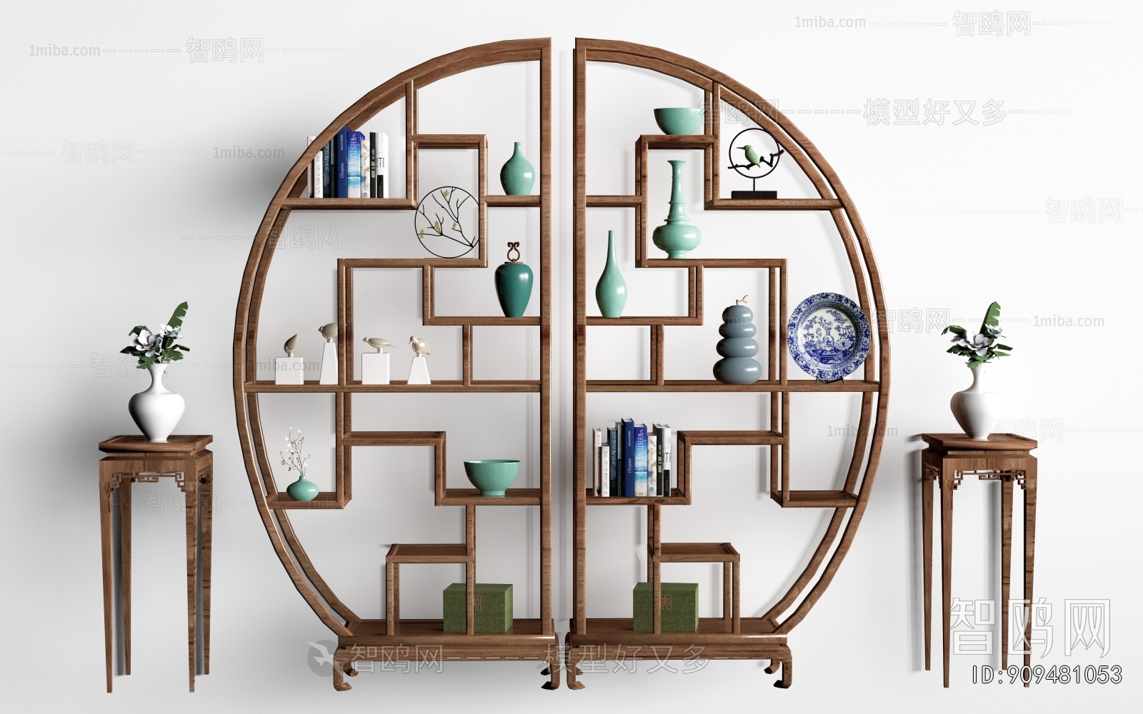 Chinese Style Antique Rack