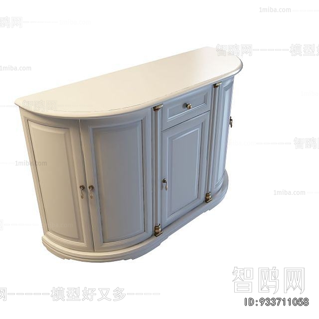 European Style Side Cabinet