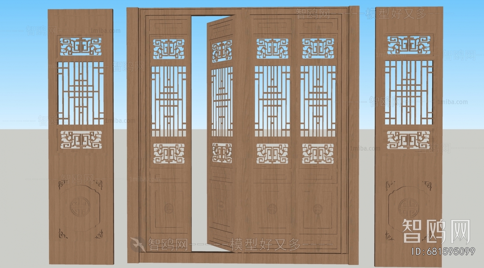 Chinese Style Door
