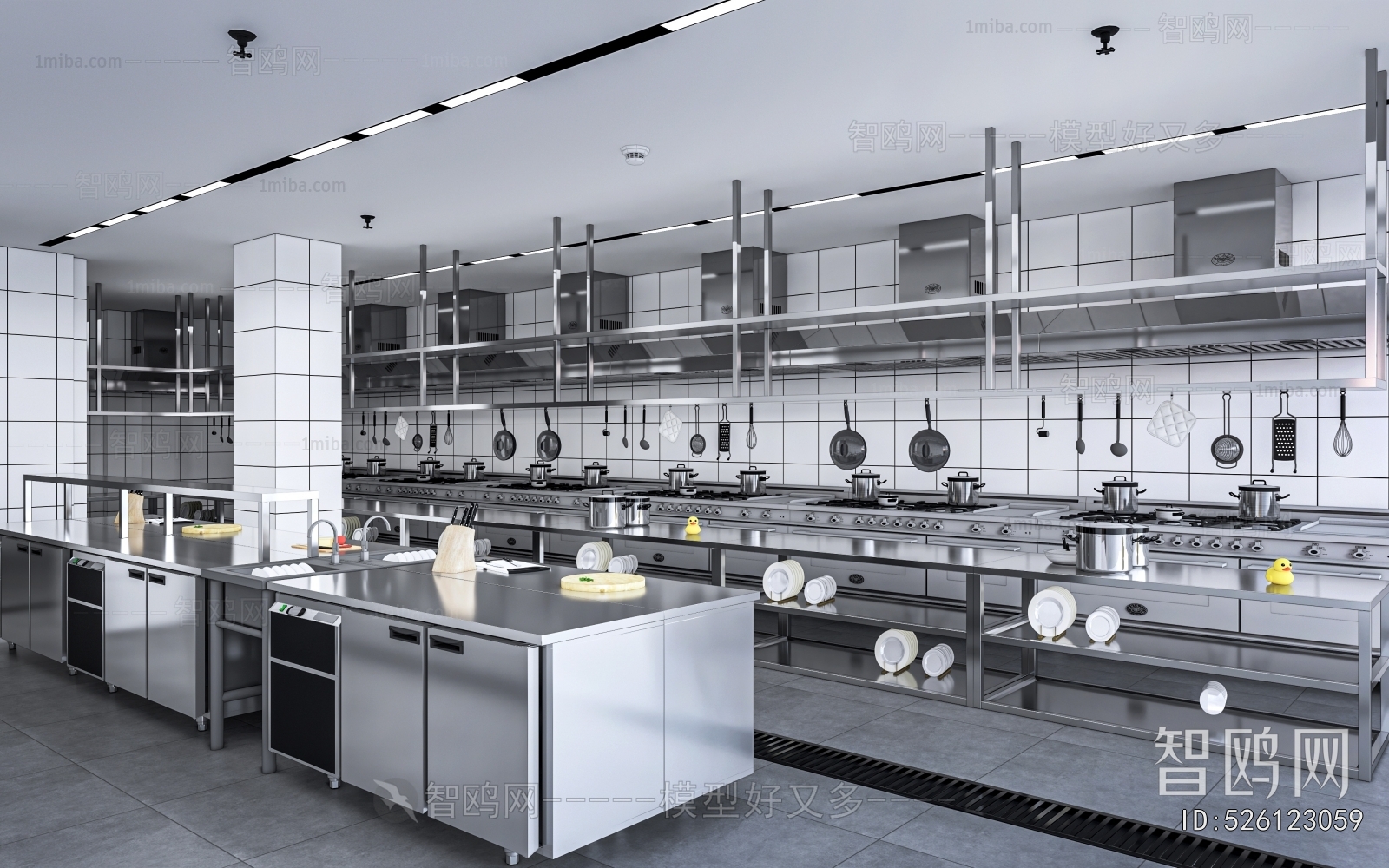 Modern Central Kitchen