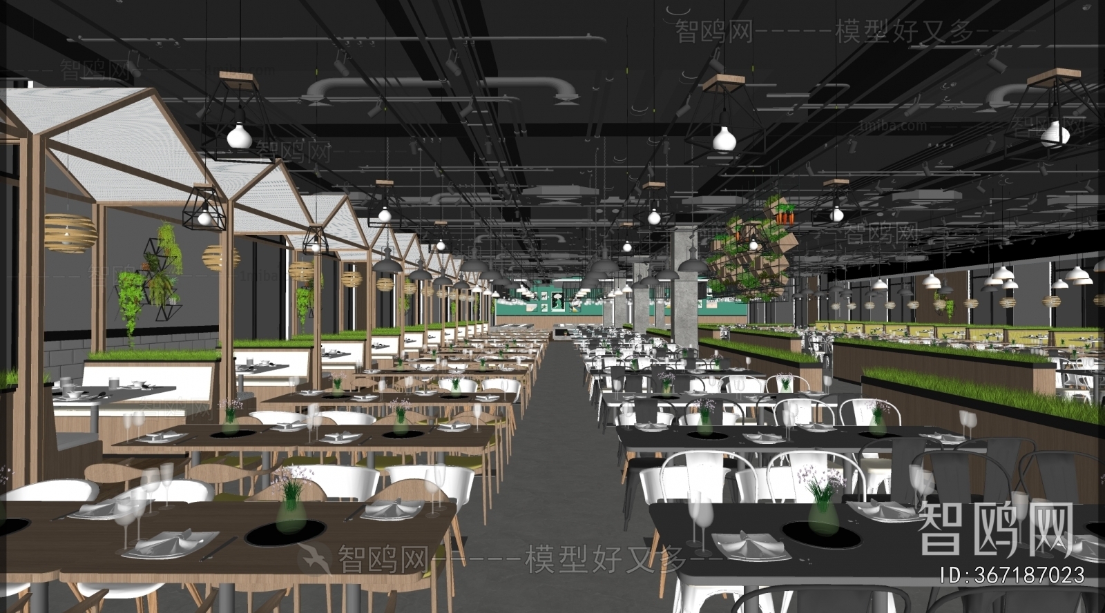 Modern Office Canteen