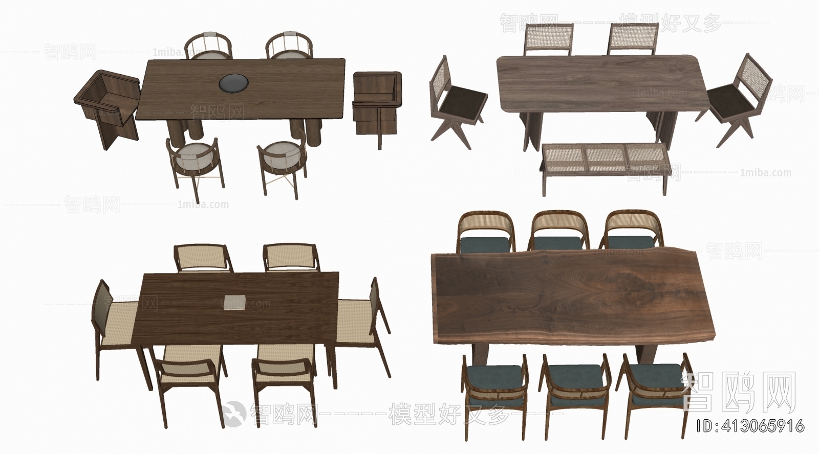 New Chinese Style Dining Table And Chairs