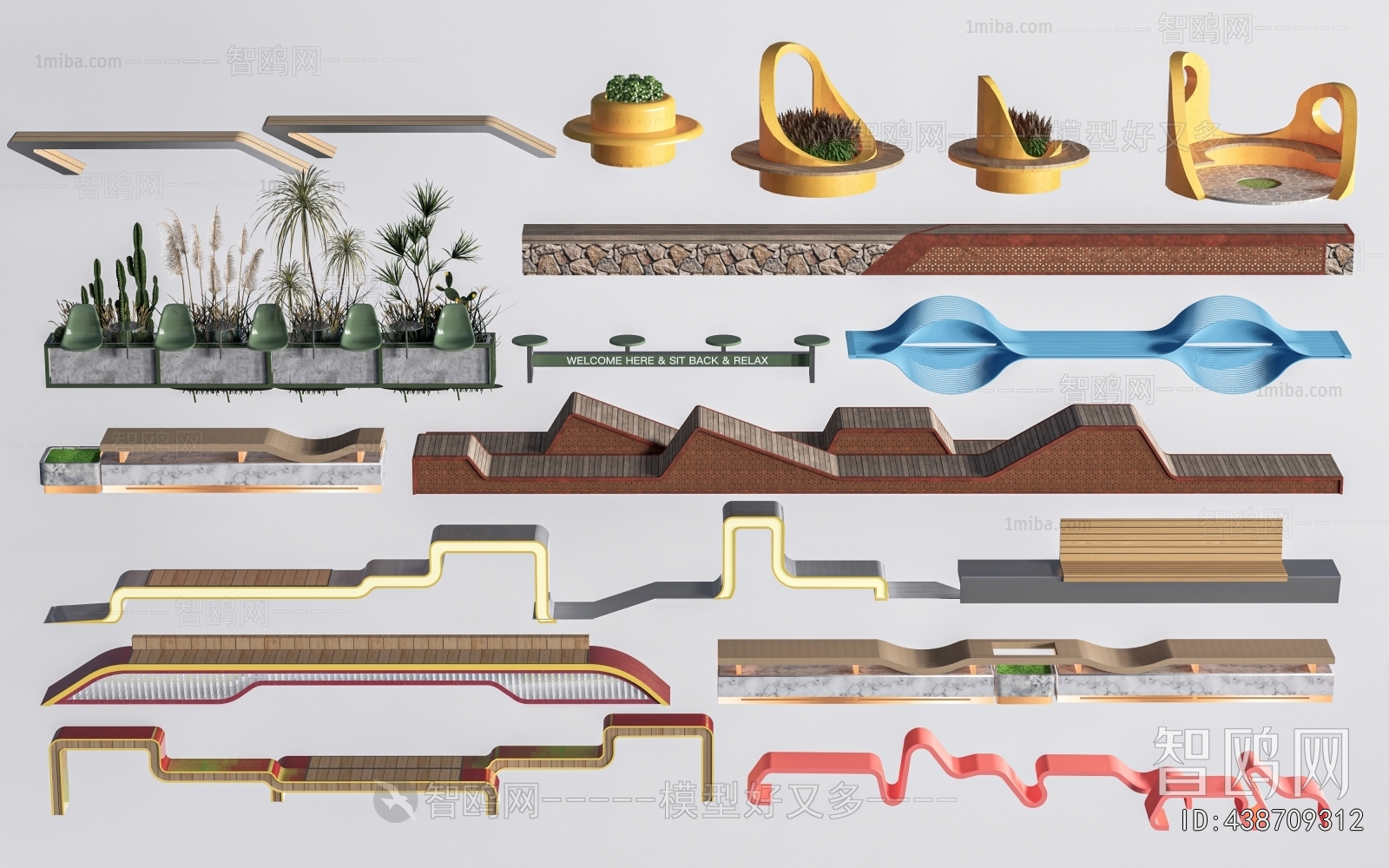 Modern Communal Chair