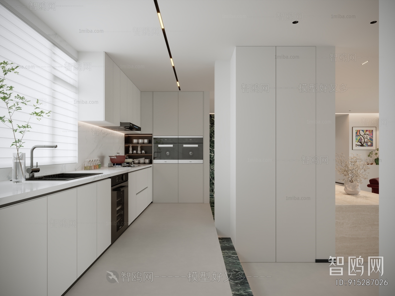 Modern Open Kitchen