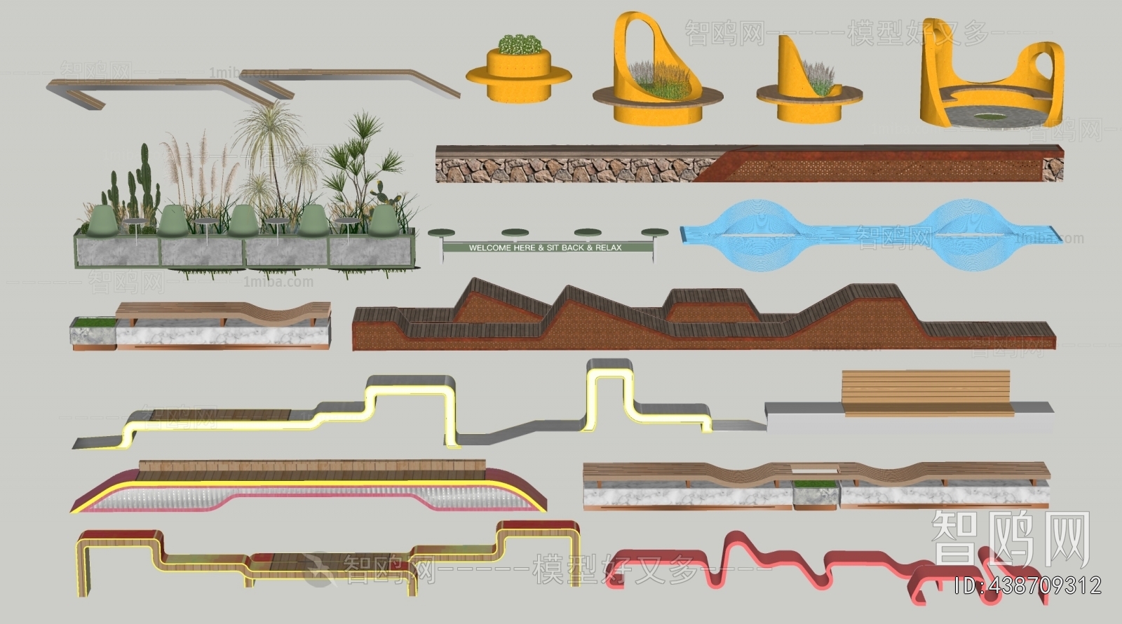 Modern Communal Chair