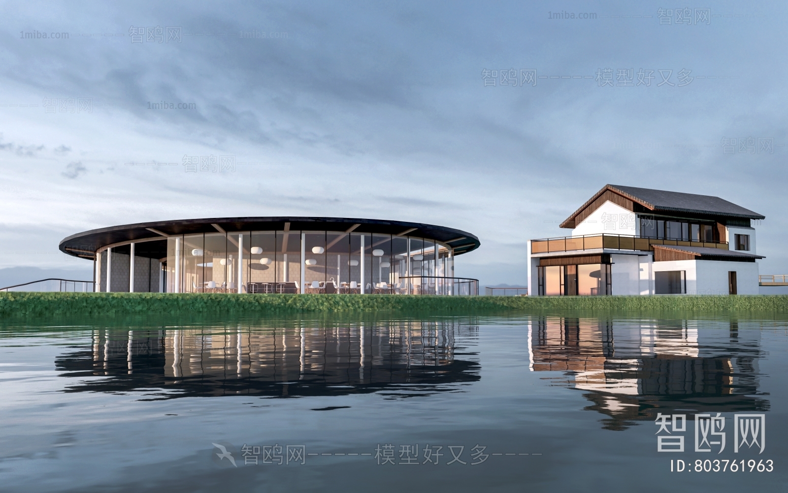 Modern Appearance Of Commercial Building