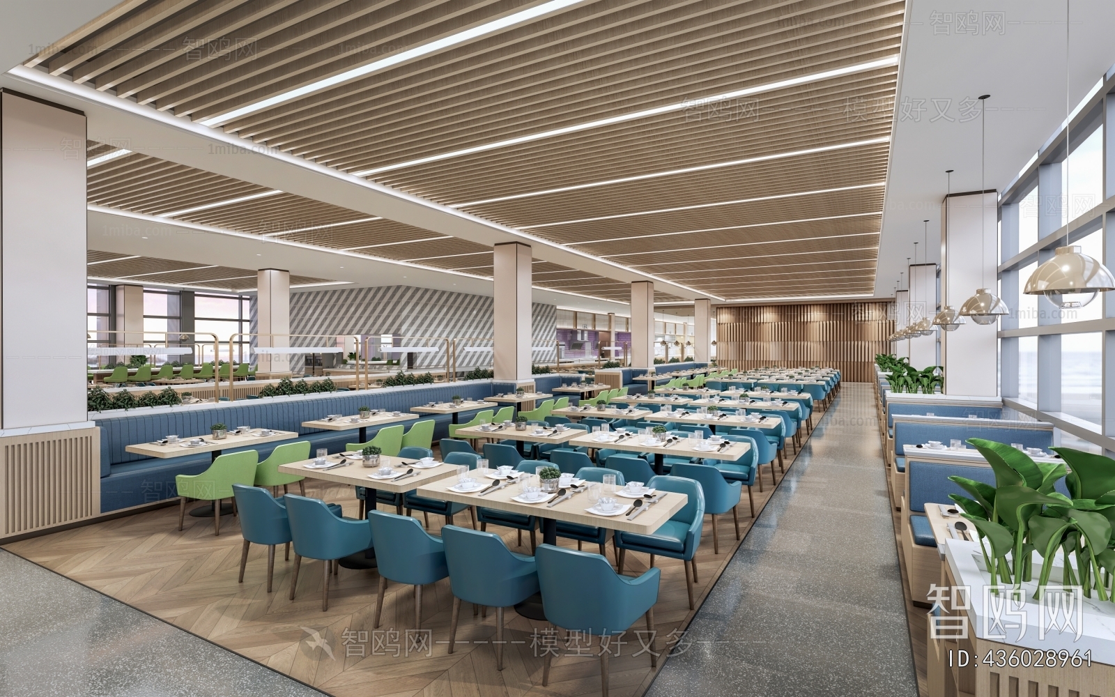 Modern Office Canteen