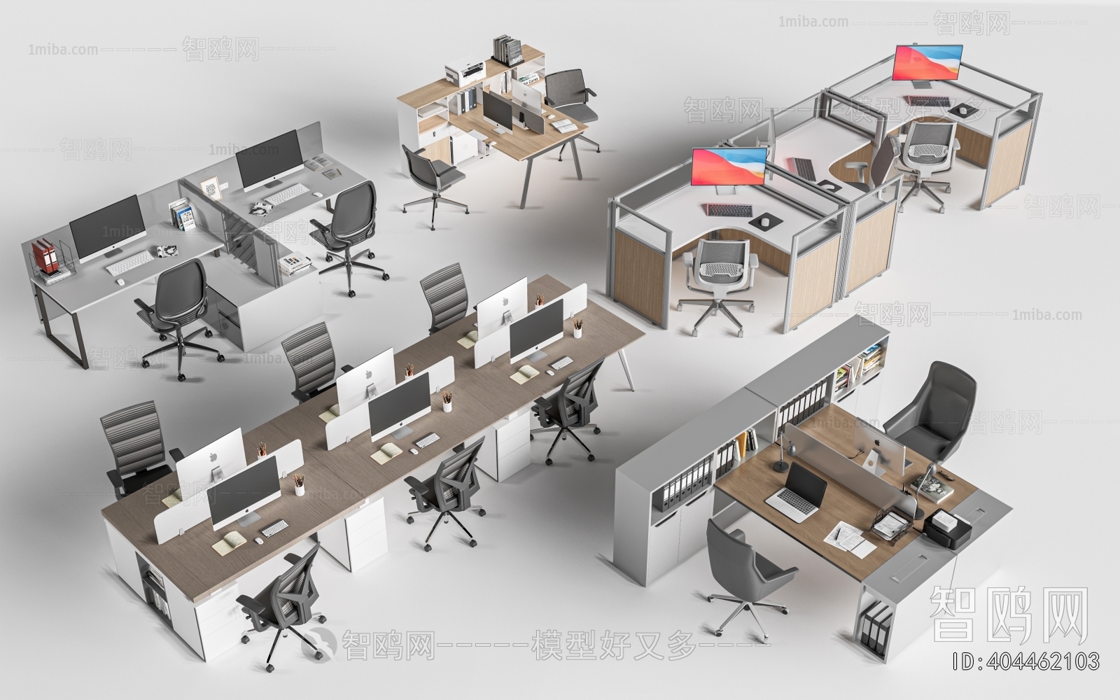 Modern Office Desk And Chair