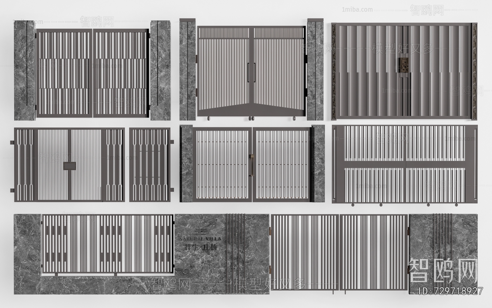 New Chinese Style Gate