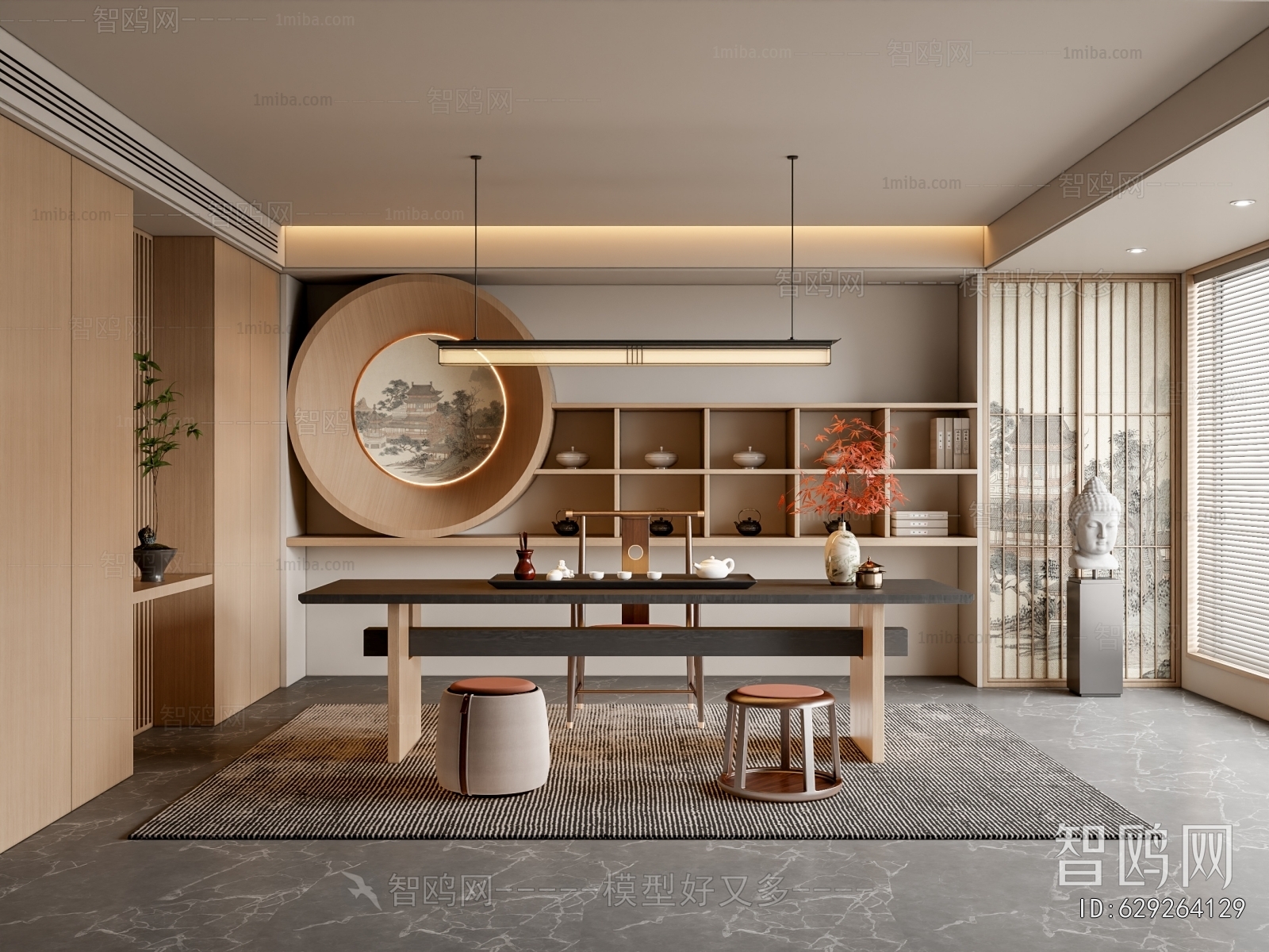 New Chinese Style Tea House