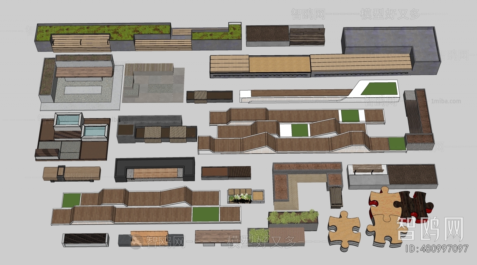 Modern Communal Chair