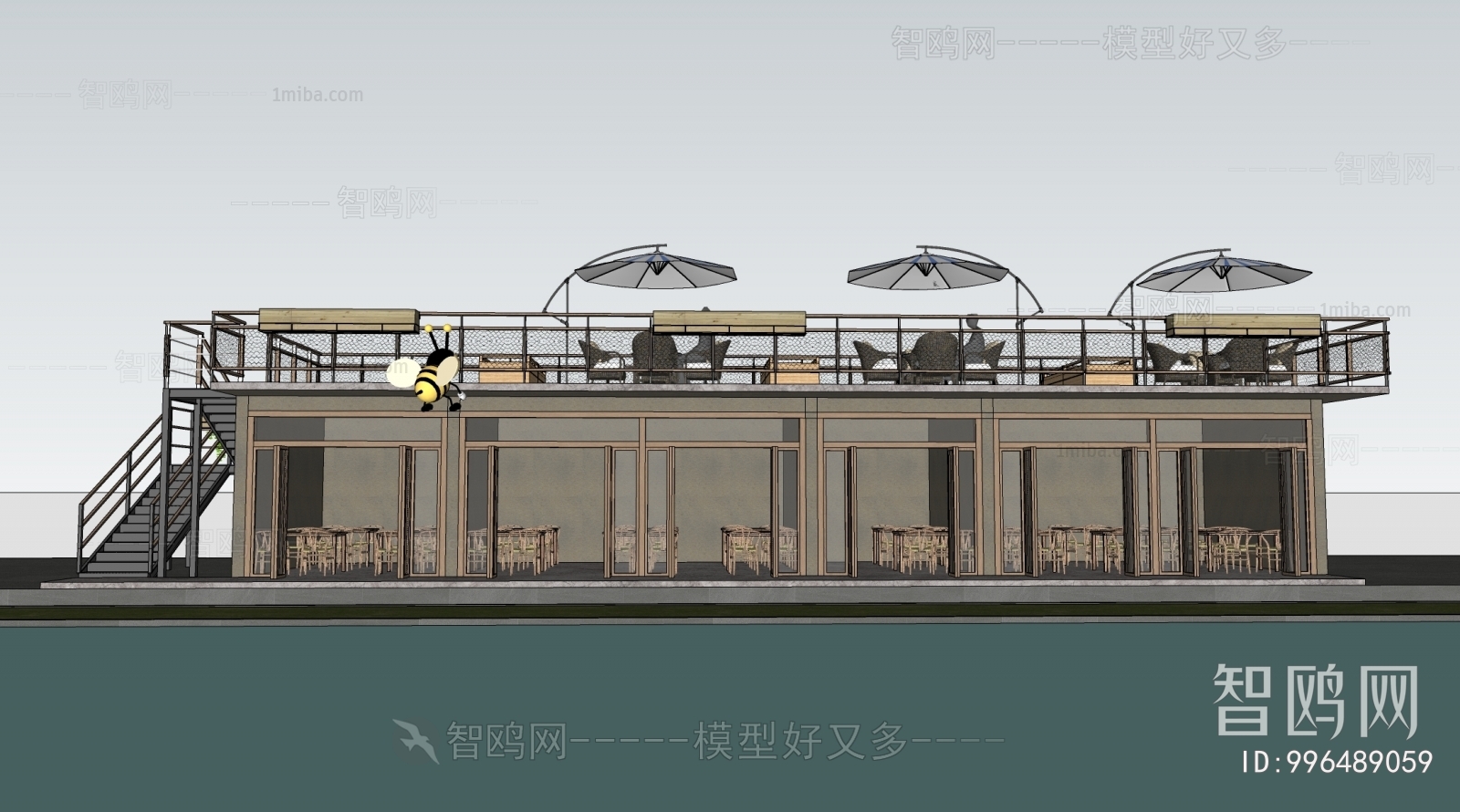 Modern Appearance Of Commercial Building