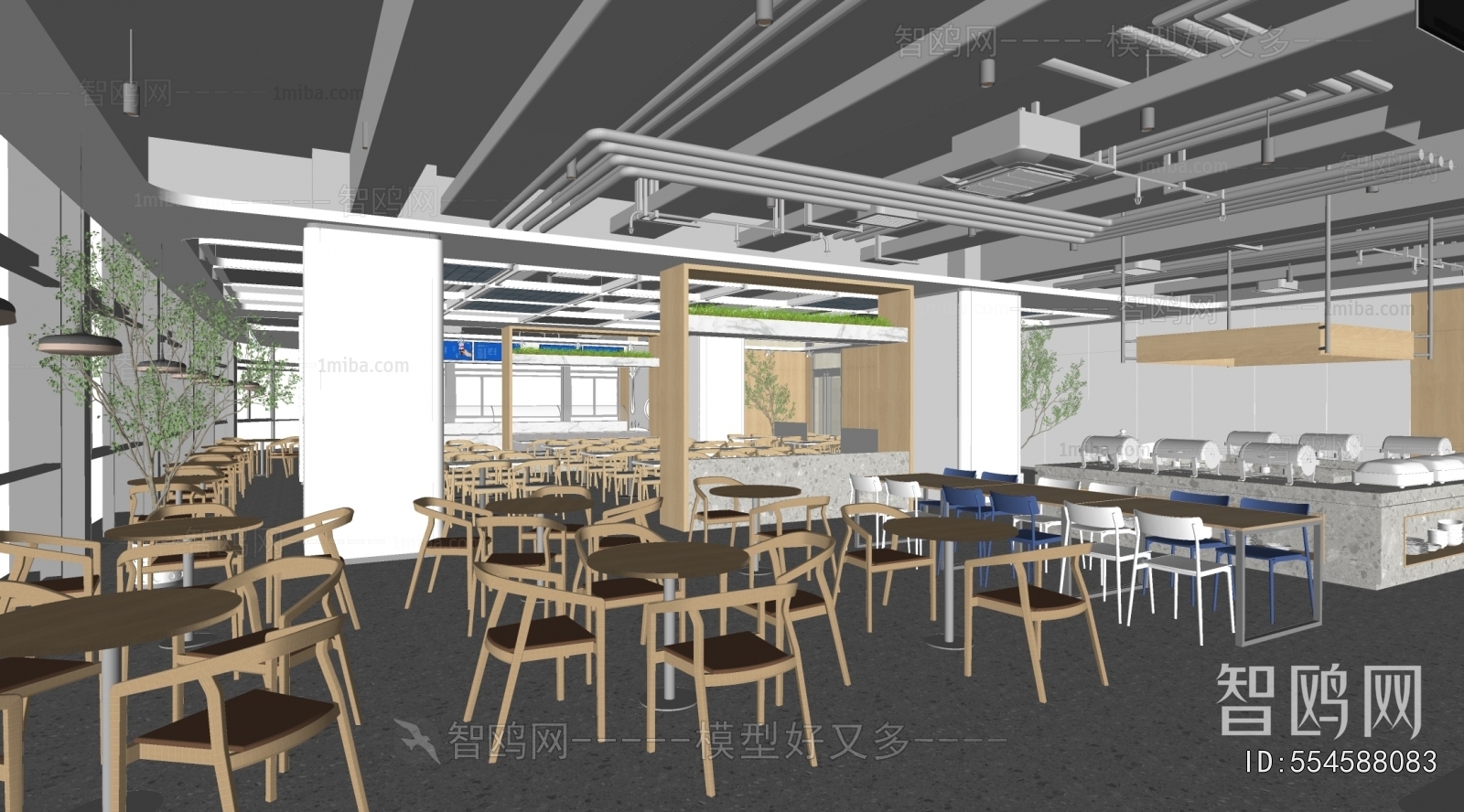 Modern Office Canteen