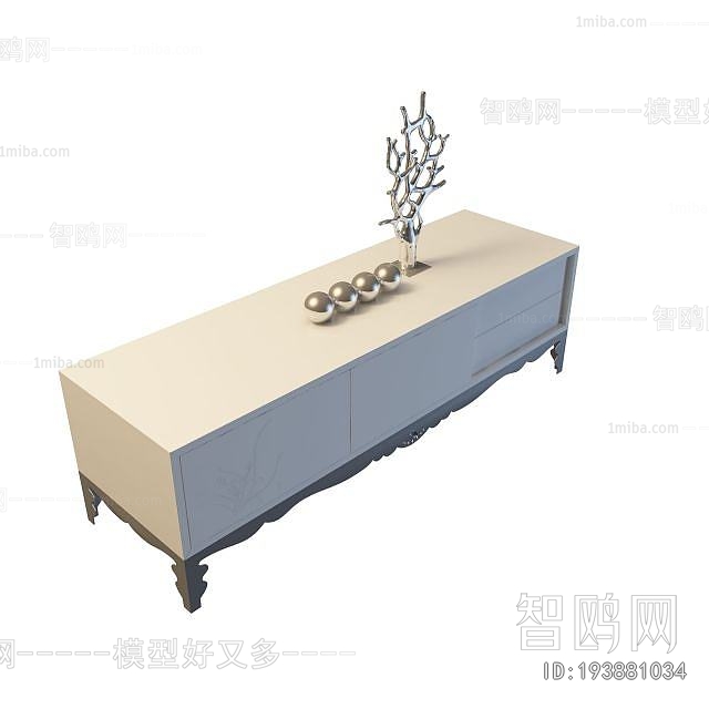 European Style Side Cabinet