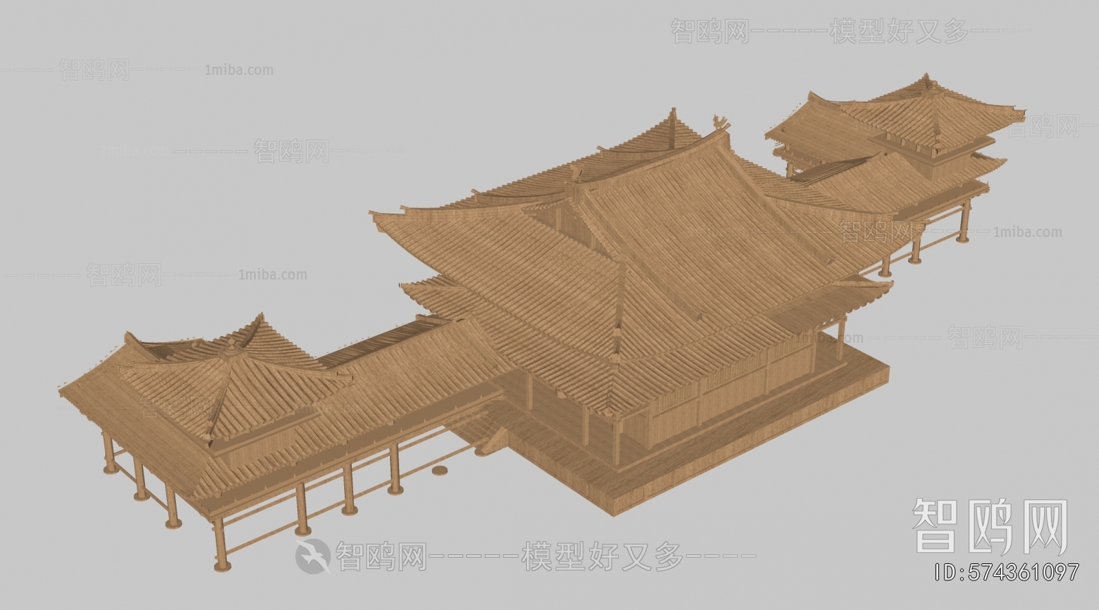 Chinese Style Ancient Architectural Buildings