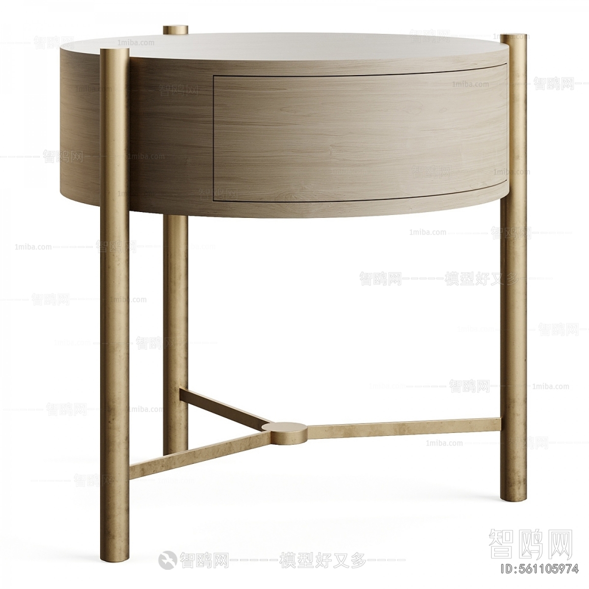 Modern Bedside Cupboard