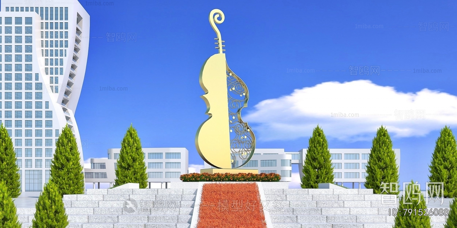 Modern Sculpture Sketch