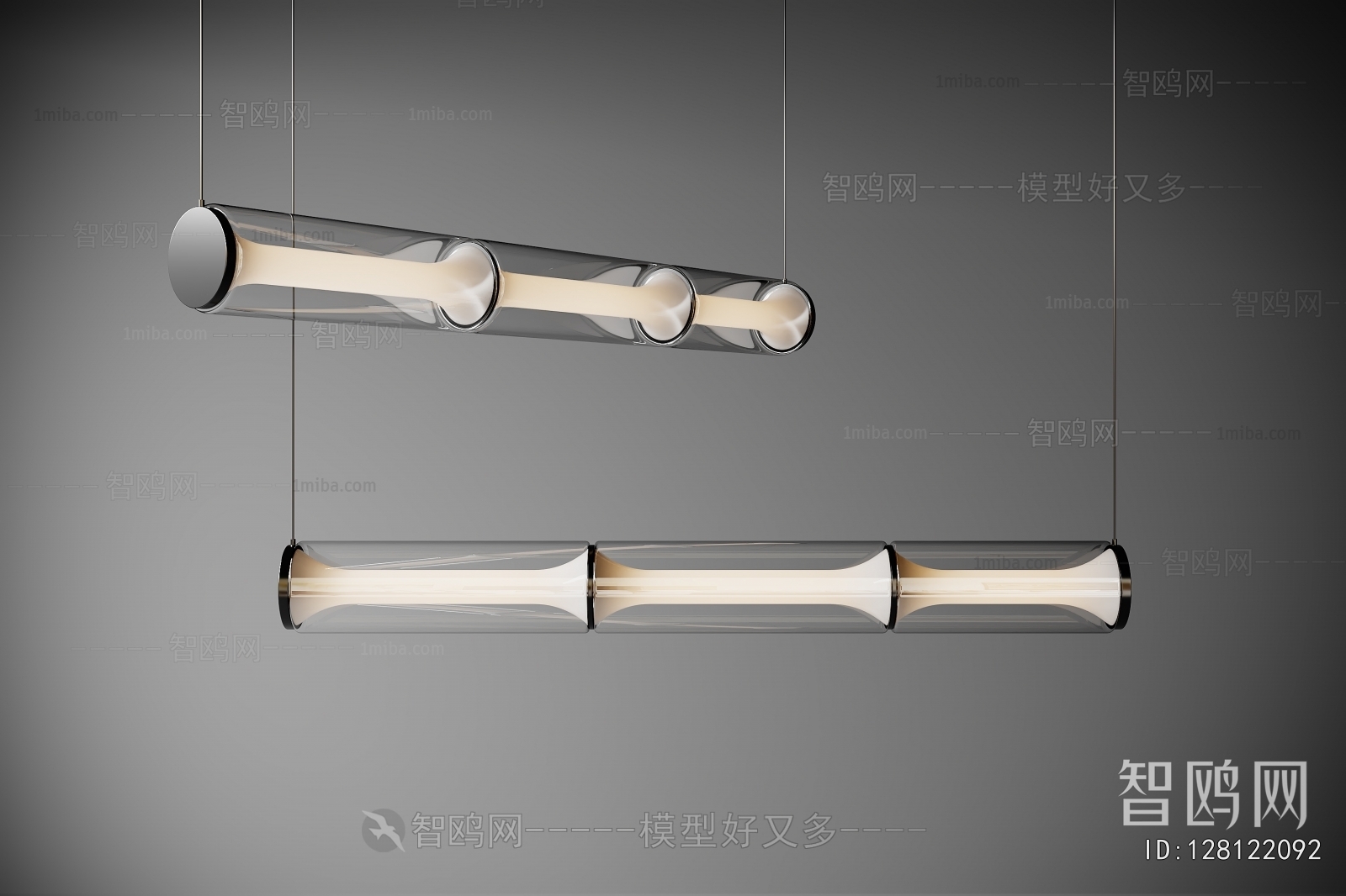 Modern Long Chandelier