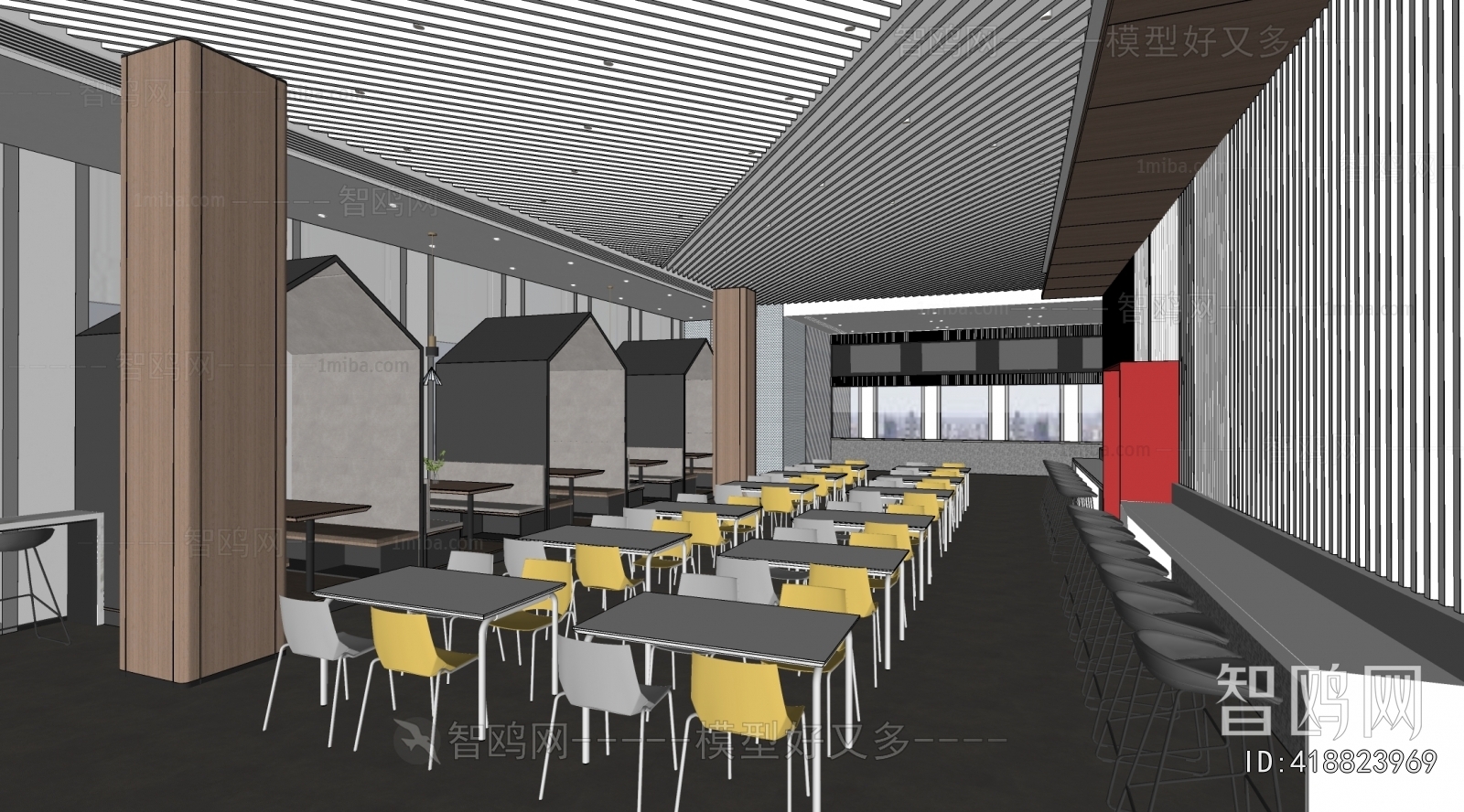 Modern Office Canteen