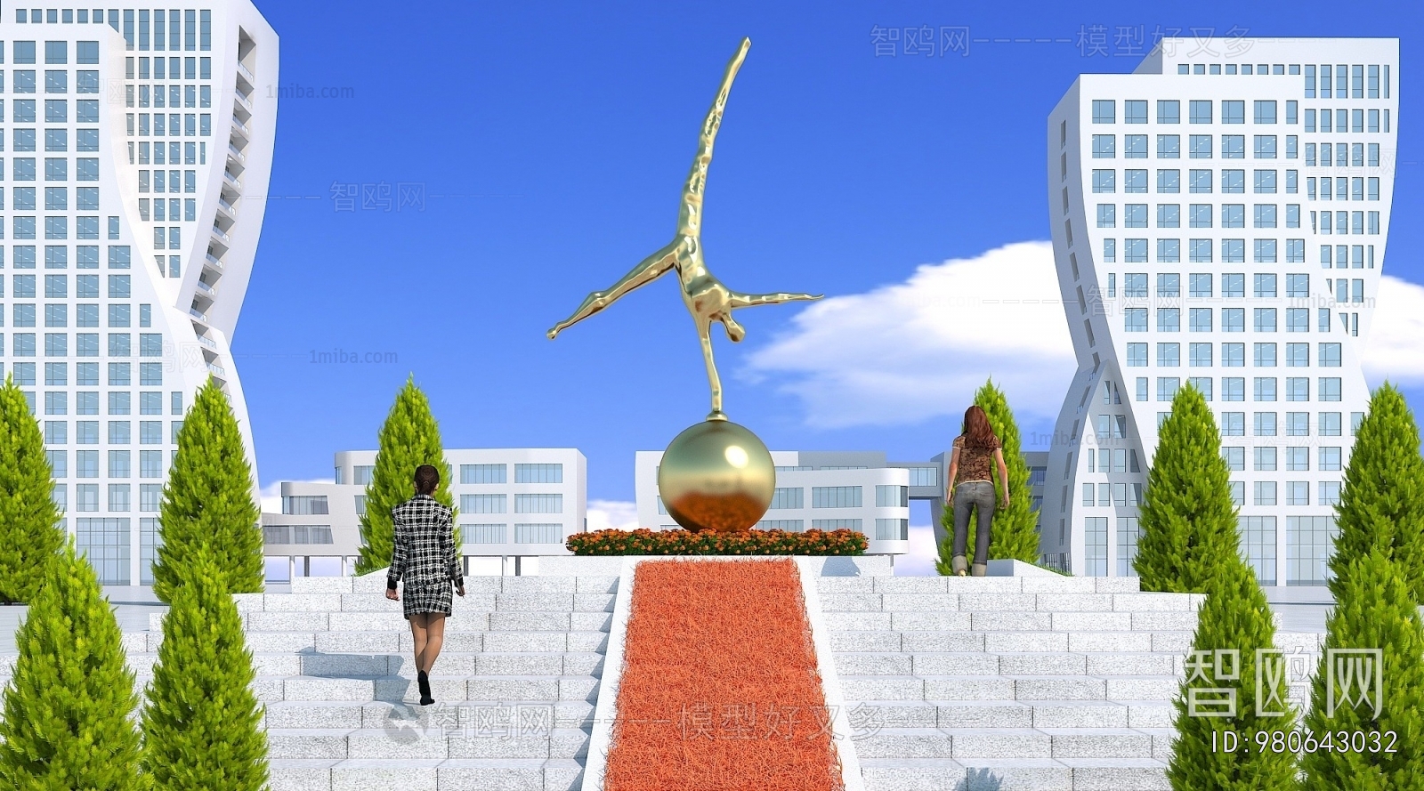 Modern Sculpture Sketch