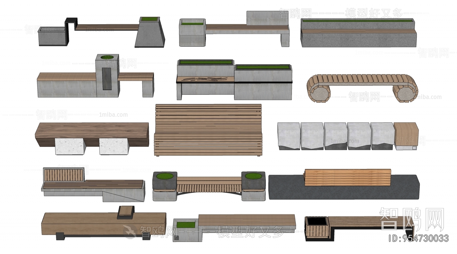 Modern Communal Chair