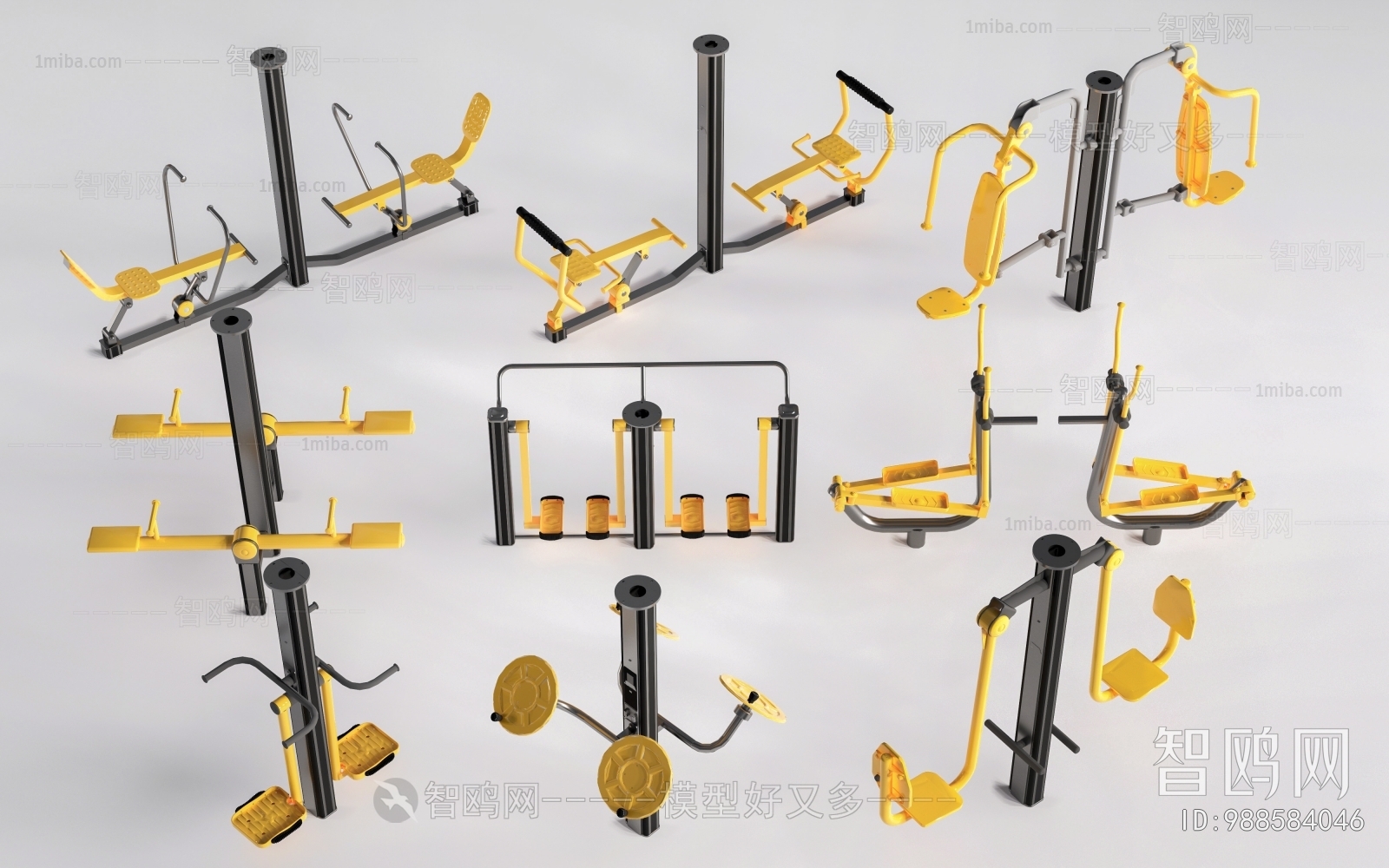 Modern Fitness Equipment