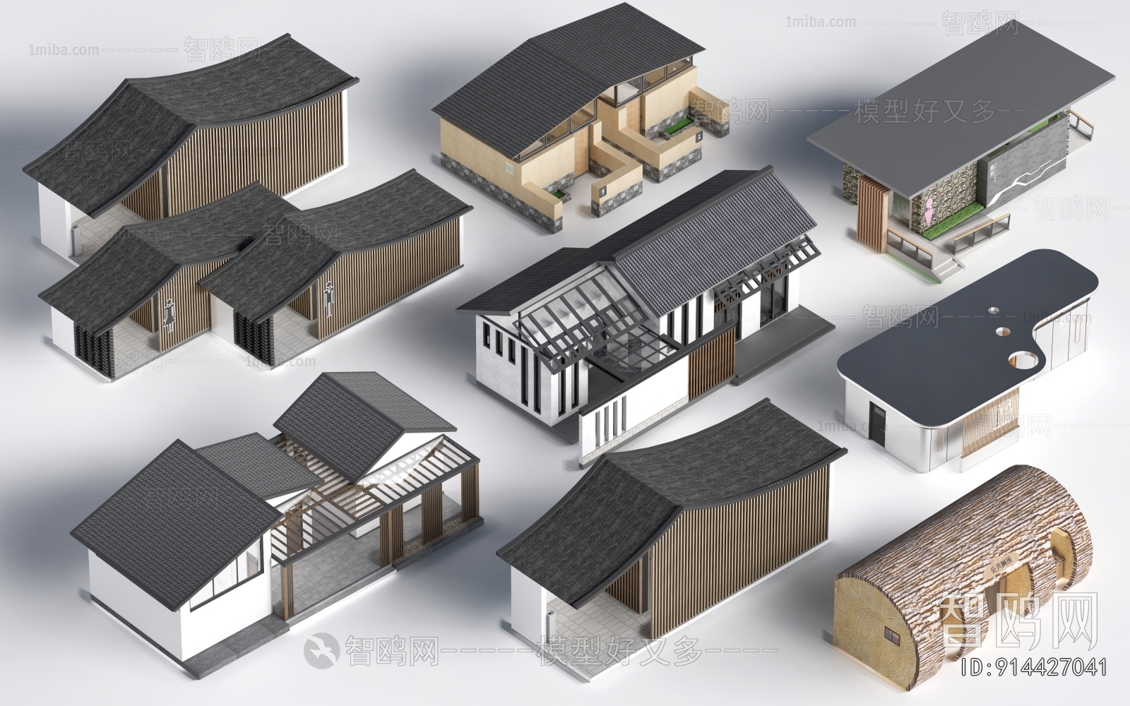 New Chinese Style Public Building